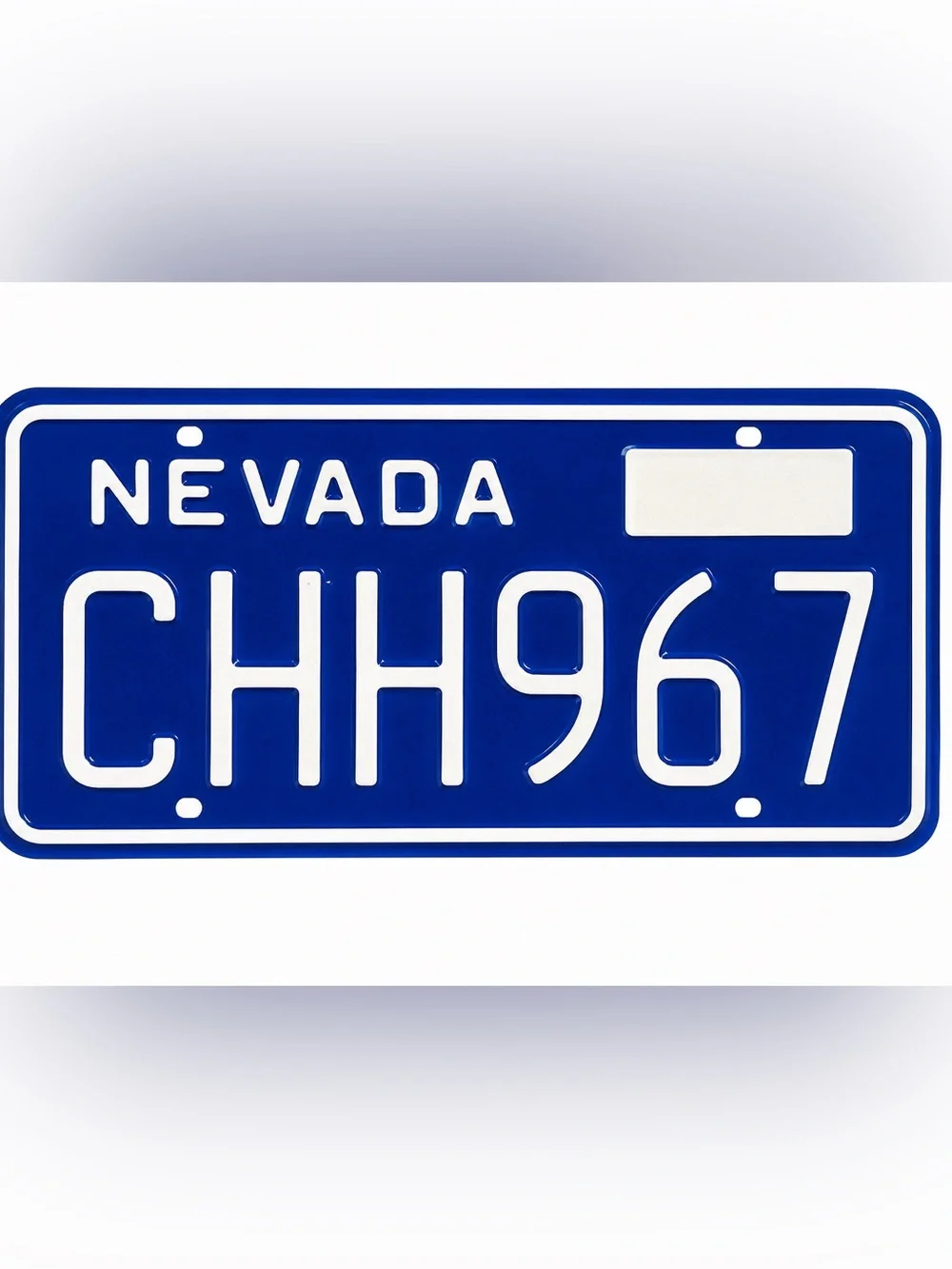 Nevada License Plate